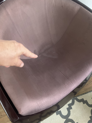 Par Poltronas Design Slick Sergio Fahrer + Puffs Originais (Usado)
