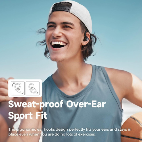 Audífonos in-ear inalámbricos Soundpeats Sport Wings2 negro