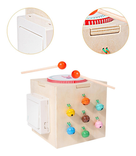 Juego De Instrumentos Musicales Montessori Para Aprendizaje