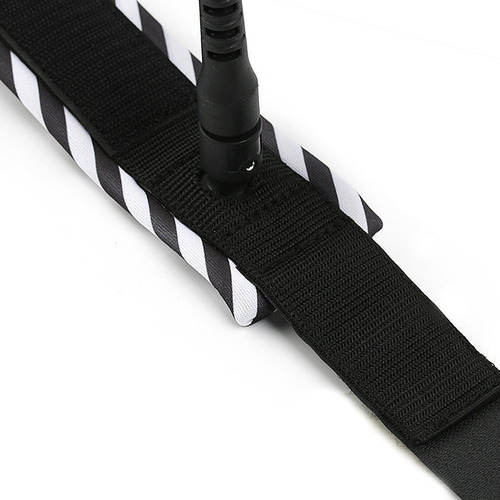 Black Surf Leash 10ft Surfing Surfboard Smooth Steel Swivel