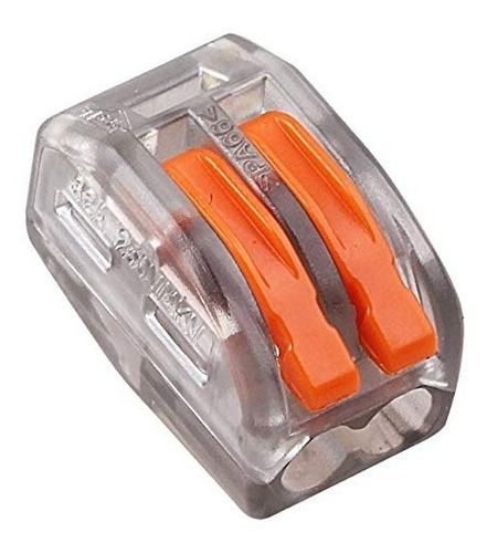 Kit Conector Emenda Rápida Derivação Borne 2 Fios 200 Pçs Decorarmais