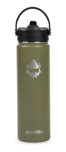 Botella Térmica Gnomo Wide Sport 651 Ml Olive Green