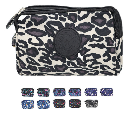 12 Cosmetiquera Docena Cartera Multiuso Mayoreo Surtido Kipling