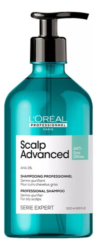 Shampoo Scalp Advanced Anti-gras Oiliness 500ml Loreal 