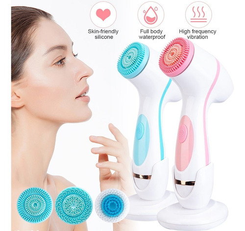 Sonic Nuface Galvanica - Cepillo De Limpieza Facial Recargab