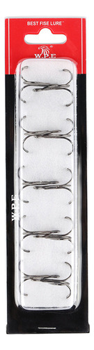 Kit De Anzuelos Triples Para Pesca, Anzuelos Con Púas De Ace