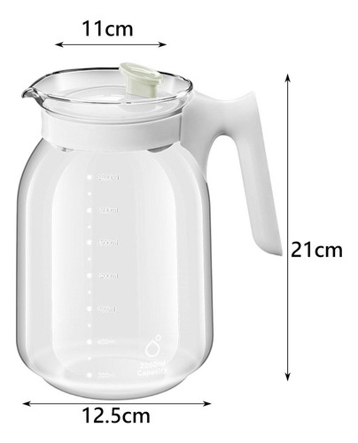 Botella De Agua Fría Jarra De Agua 1800ml 60 Jarra De
