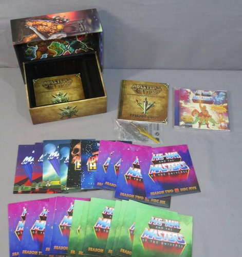 Mattel Motu 30 Aniversario Dvd Colección - 7074 De 15000