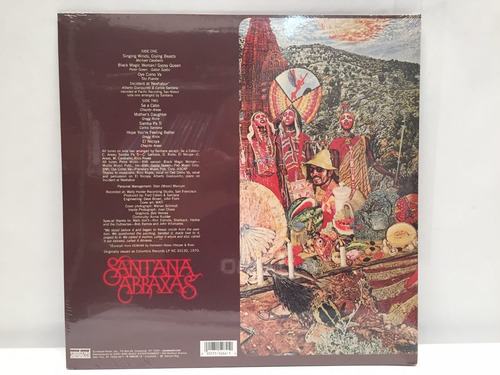 Santana Abraxas Vinilo Nuevo Lp