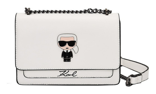 Bolso Bandolera De Cuero Karl Lagerfeld De Lujo De Moda 2023