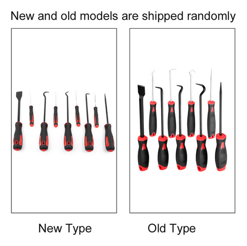 9pcs Carro O-ring Óleo Seal Remoção Extrator Ferramentas Pic