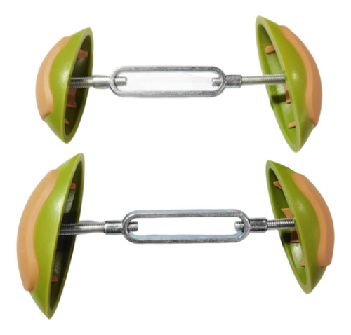 2 Moldeadores De Zapatos Para Mantener La Forma De Los Verde
