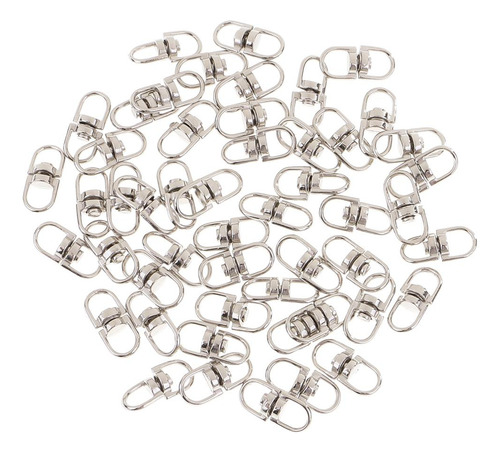 Accesorios Para Llaveros 12mm Plata