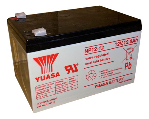 Batería Para Ups De Gel Ácido  Yuasa Np12-12 12v 