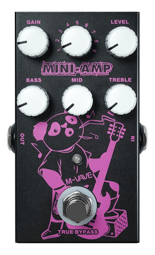 Pedal M-vave Simulador De Amplificador Mini-amp