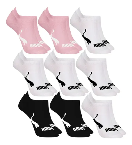 Kit 9 Pares Meias Invisivel Puma Sapatilha Soquete Original
