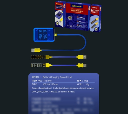Imagen 6 de 6 de Kit Detección De Carga De Baterías Celulares+reactivador