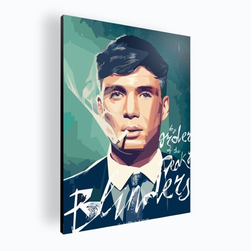 Cuadro Decorativo Tommy Shelby Peaky Blinders 60x84 Mdf