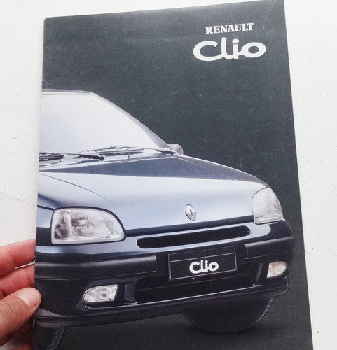 Folleto Antiguo Renault Clio Original Catalogo 1996  Auto