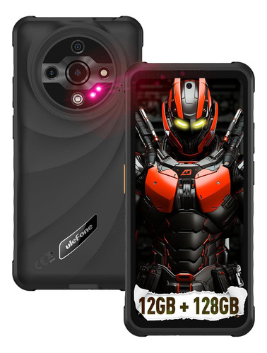 Ulefone Armor X31 Dual Sim Phone Resistente Android 14 6.56 6+6 GB Ram 128 GB Rom Cámara Nocturna NFC Ir Blaster Smartphone Version Global