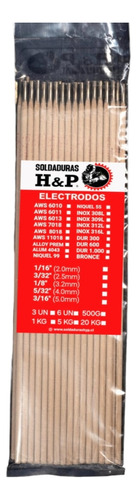 Electrodo E-11018 X 1/8 X 1 Kg. (especial Alta Resistencia)