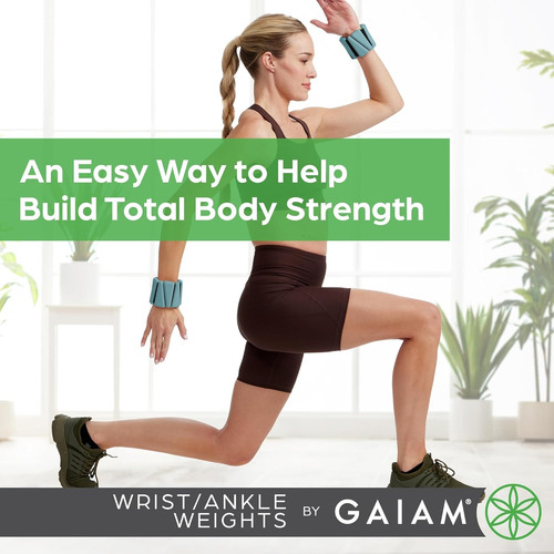 Gaiam Pesas Para Muñecas Y Tobillos