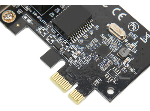 Placa Ethernet Gigabit 10mbps 100mbps 1000mbps Adaptive Pci