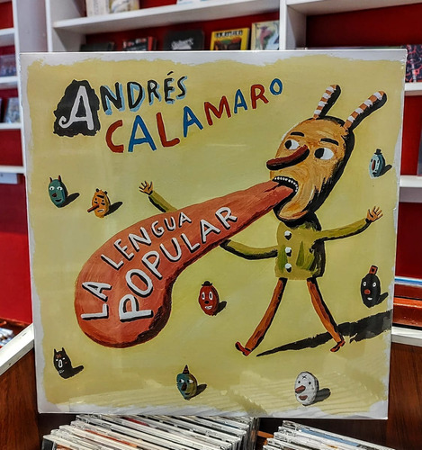 Andres Calamaro - La Lengua Popular Vinilo Lp Nuevo Sellado
