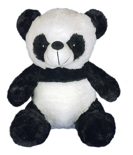 Imagem 1 de 3 de Urso Panda De Pelúcia 30cm - Sentado