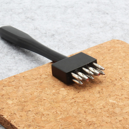Prong Punch Hole Punch Cutter Aço Para Corte 8 Pontas