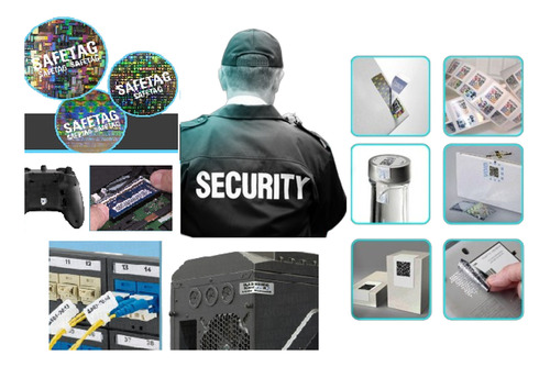 100 Etiquetas Seguridad Fajas Garantía Void Hologramas 50x25