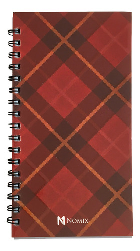 130 Libretas Chicas Anilladas T/f Rayada (8,5x16cm) Color