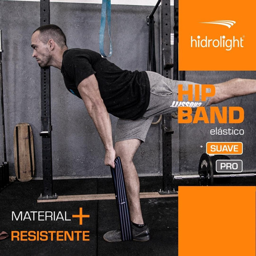 Imagem 8 de 9 de Hip Band Elástico Suave Kit C/ 3 Extensor Fitness Ginástica