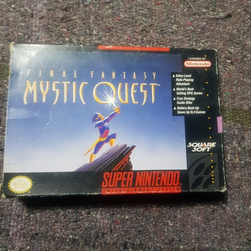 Final Fantasy Mistery Quest Original En Caja Para Snes