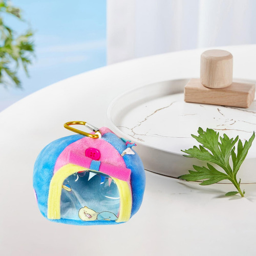 Muñeca En Miniatura Mini Tent Tent Tent Toy Encantador Azul