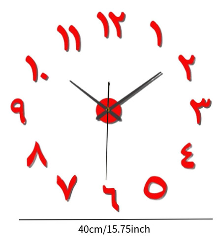 Reloj De Pared De Bricolaje , Reloj De Dormitorio, 40 Cm