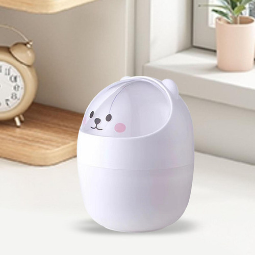 Mini Cubo De Basura Para Escritorio, Contenedor De