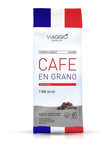 Café En Grano French Por 1 Kg. 