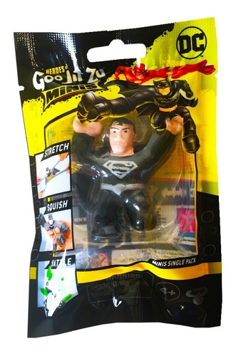 Boneco Goo Jit Zu Minis Dc Superman De Aço Kryptoniano 2695