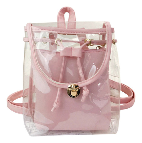 Muyier Mochila/bolsa Transparente, Bolsa De Viaje