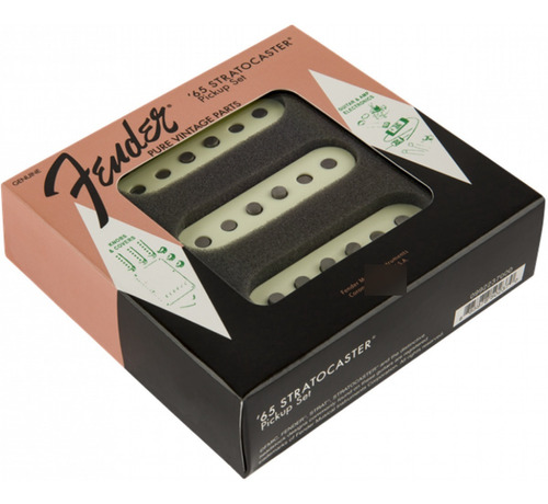 Pastilla Fender Am Vint 65 Strat Set Of 3 0992237000