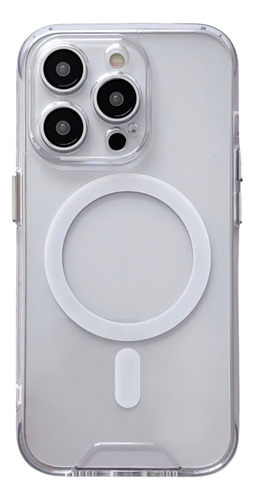Funda Case For iPhone 14 Pro Max Space Magsafe Transparente