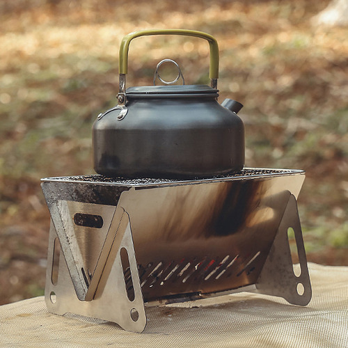 Horno Exterior Para Cocinar, Estufa De Leña, Para Acampar, I