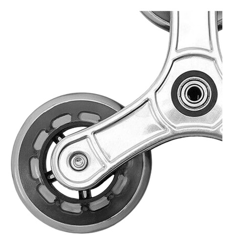 N 2 Ruedas Plegables Para Carrito De Compras, Ruedas