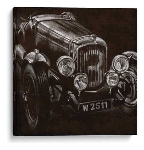 Canvas Lab Cuadro Gran Premio Vintage I 50x50, Ethan Harper