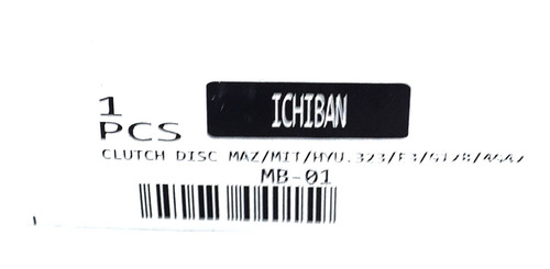 Imagen 3 de 4 de Disco Clutch Lancer Signo Accent 1.3 1.5 184mm