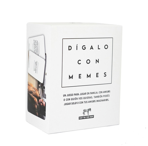 Juego de cartas Dígalo con memes Clásica Fight For Your Right