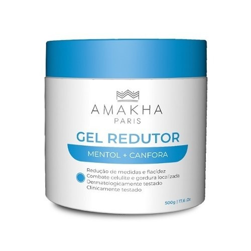 Gel Redutor De Medidas - Mentol E Canfora - 500g Qualidade