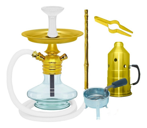 Narguile Black Hookah Mini Monster Completo Barato Fogareiro