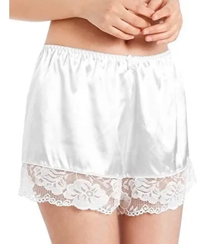 Calzon De Encaje Tipo Short Ropa Interior Calzones Mujer